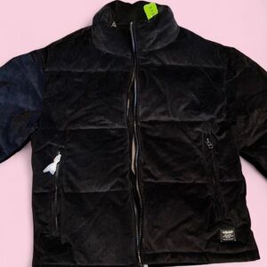 Hudson Oversized Black Corduroy Jacket